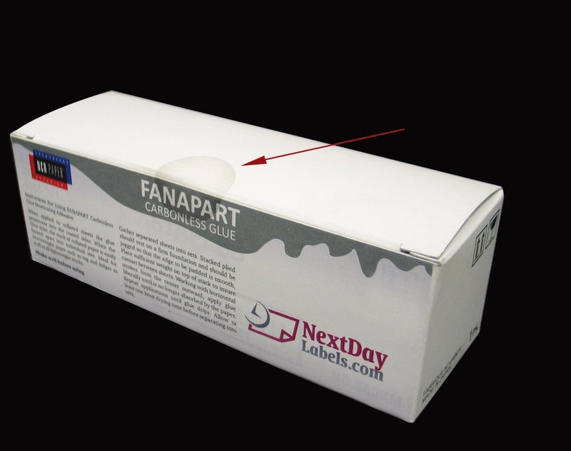 NextDayLabels - Super Gloss Clear Retail Package/Envelope Seals Stickers, 1" Inch Round Circle Wafer Seal Labels 1,000 Per Roll - Image 4